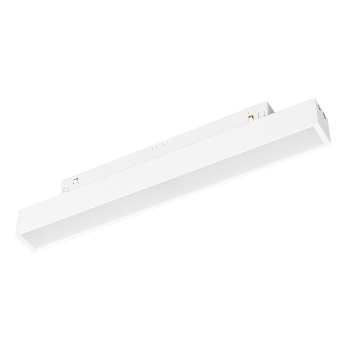 Трековый магнитный светильник потолочный Arlight MAG-ORIENT-FLAT-L235-8W Warm2700 (WH, 100 deg, 48V) 055985