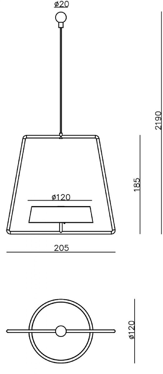 Основание для подвесного светильника Deko-Light Miram 930626