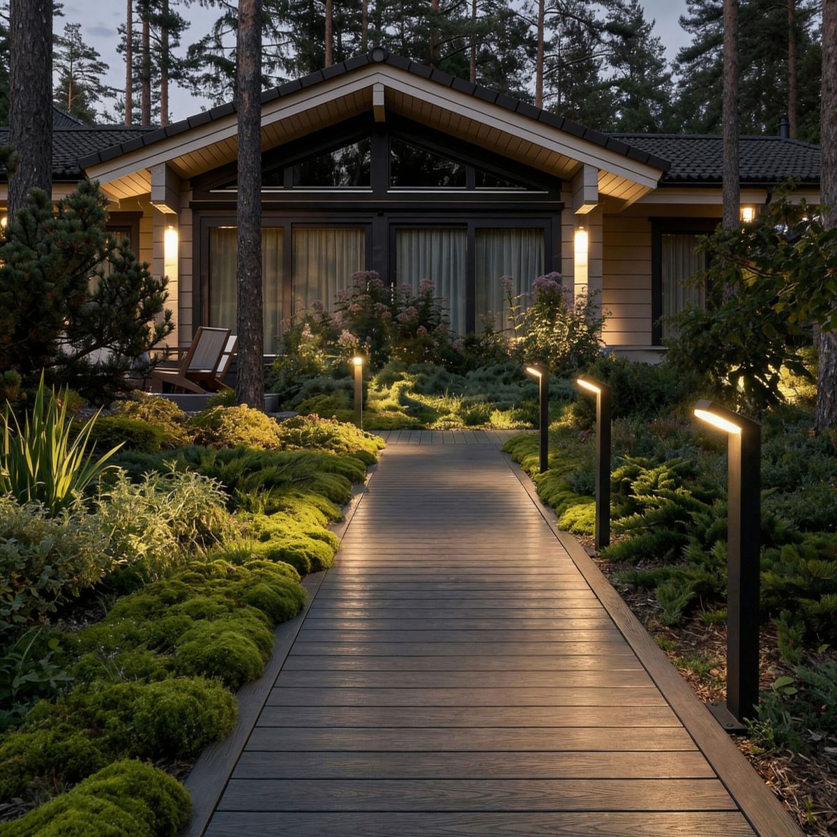 Ландшафтный светильник Elektrostandard Sensor 1542 TECHNO LED черный 4690389219238 a072088