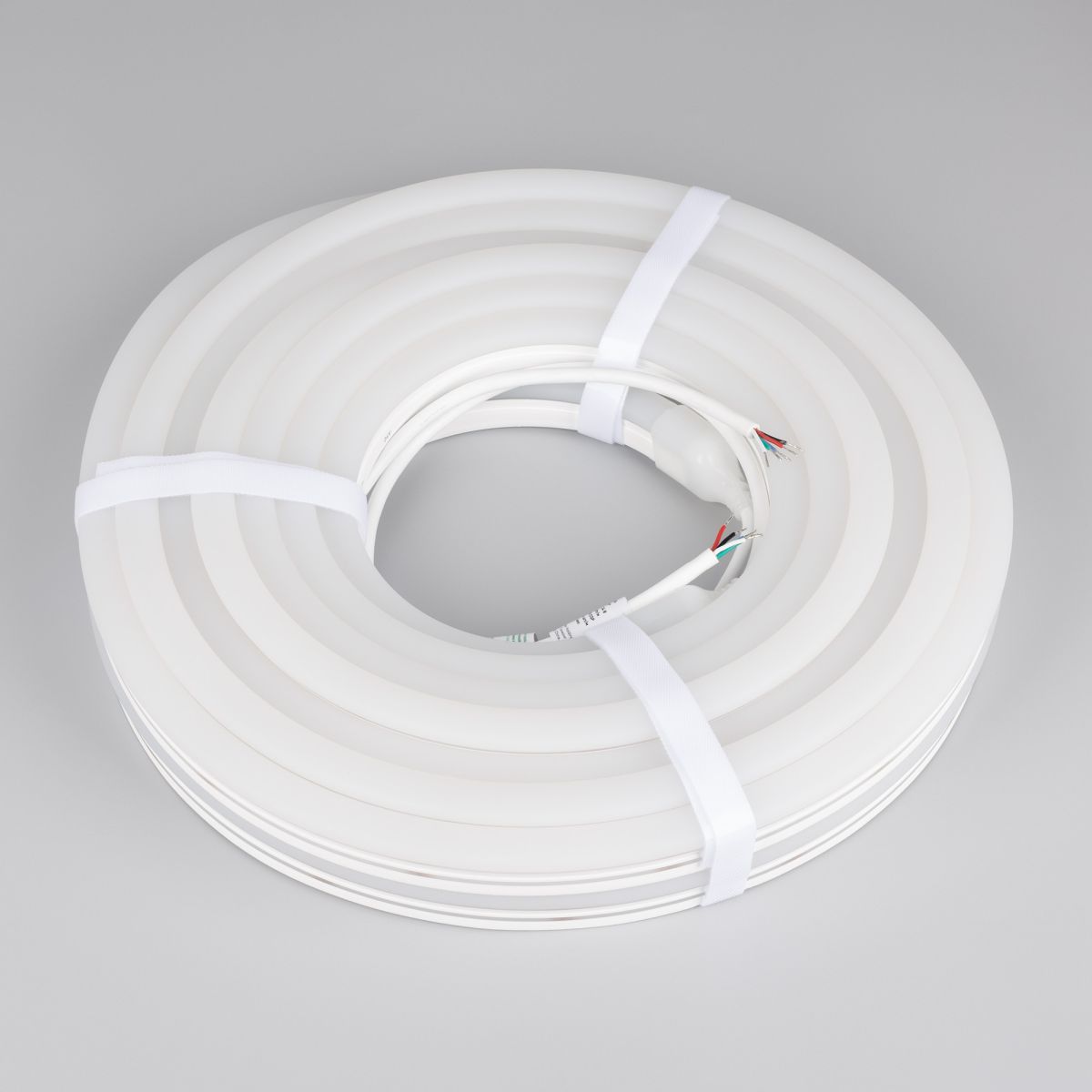 Светодиодная лента герметичная Arlight MOONLIGHT-PRO-SIDE-X336-12x24mm 24V RGBW-Warm (12 W/m, IP68, 10m, wire x2) (Вывод прямой) 055330