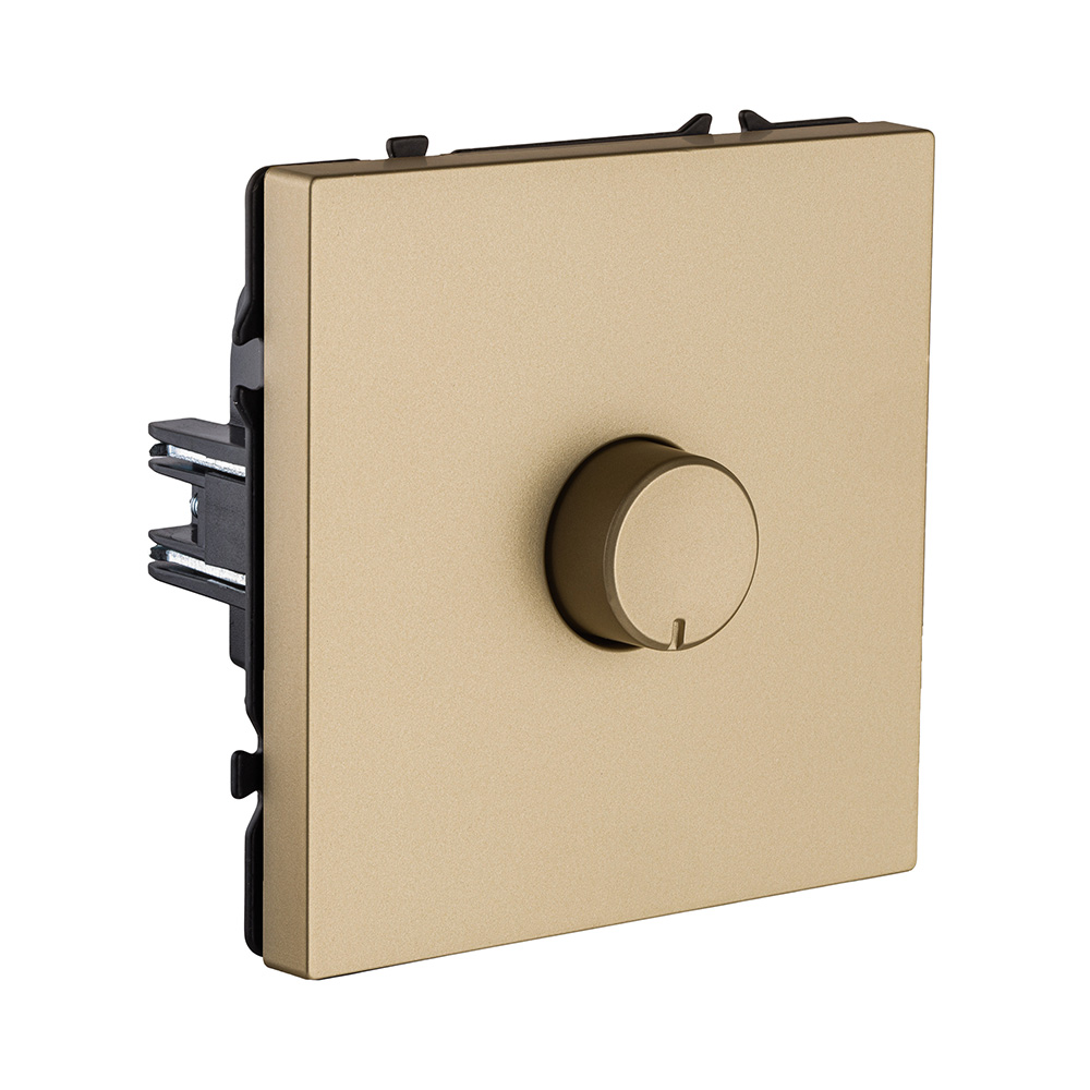 Светорегулятор универсальный 500W, золотой Kollinger Eclipse EC-022GD