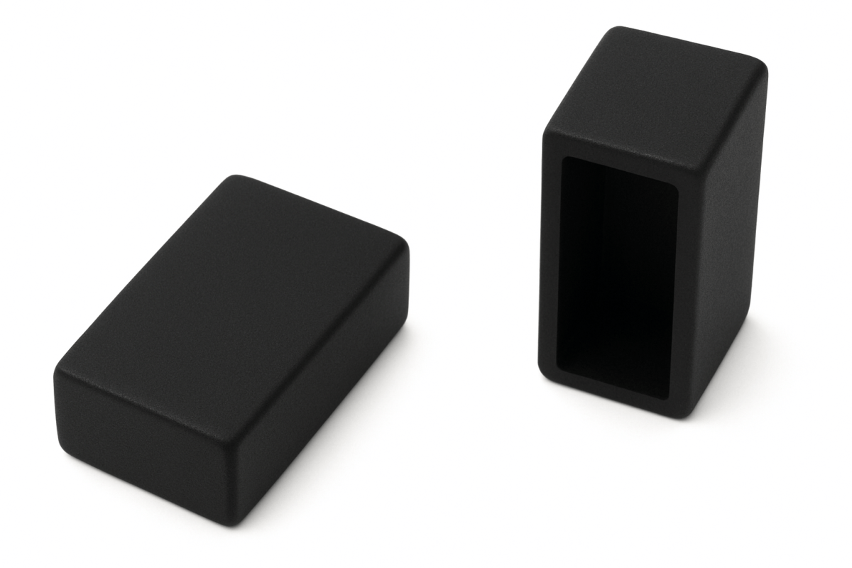 Заглушка для гибкого магнитного шинопровода (2 шт.) Crystal Lux Trace 48V CLT 0.207 06 BL