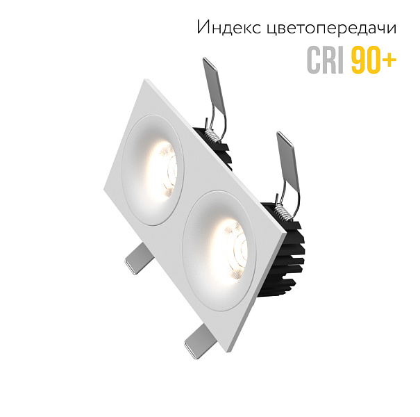 Встраиваемый светодиодный светильник Ledron LOFT SQ2 White TRIAC