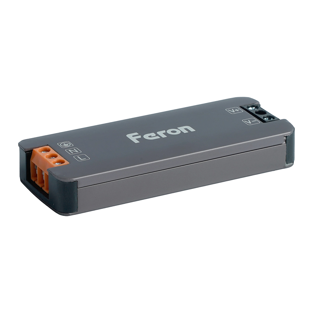 Трансформатор для светодиодной ленты Feron LB010 48W 24V IP20 53144