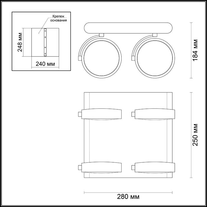 Светодиодный спот Odeon Light Pumavi 3493/40CL