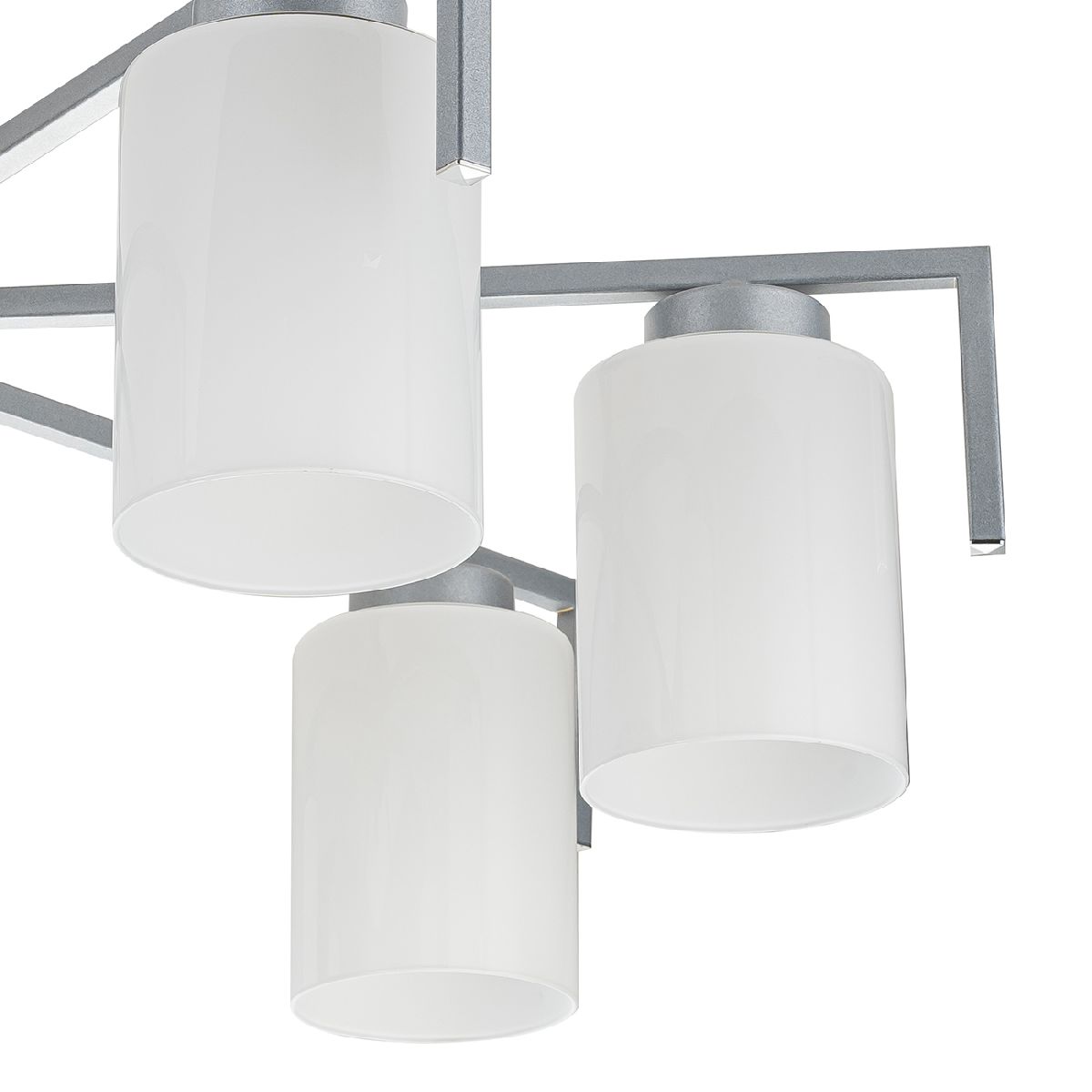 Люстра на штанге Escada Style 1142/7P Silver УЦ