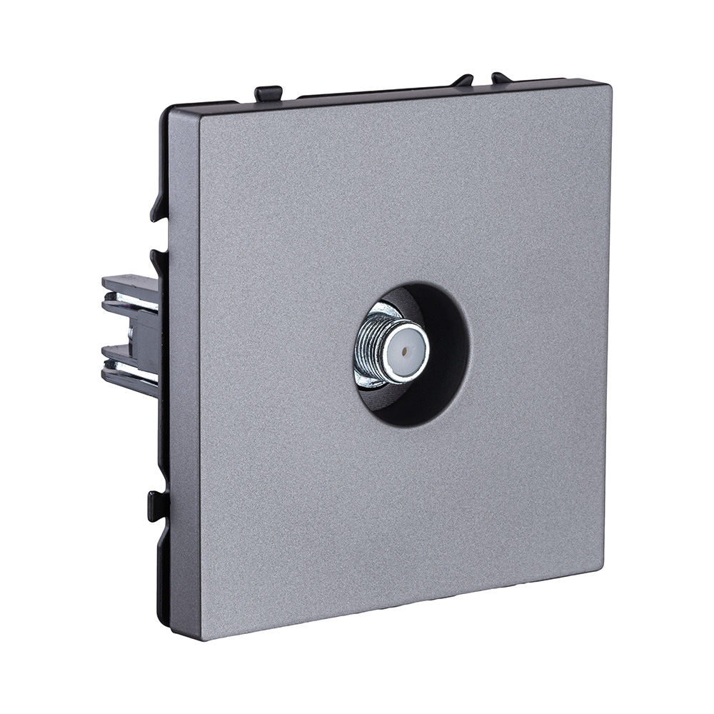 Розетка TV, серый Kollinger Eclipse EC-020GY