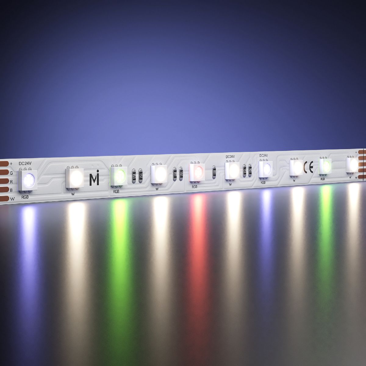 Светодиодная лента Maytoni Led Strip 24В 5050 14,4Вт/м 4000К 5м IP20 201133