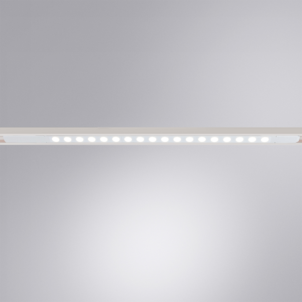 Трековый магнитный светильник Arte Lamp Optima A7266PL-1WH