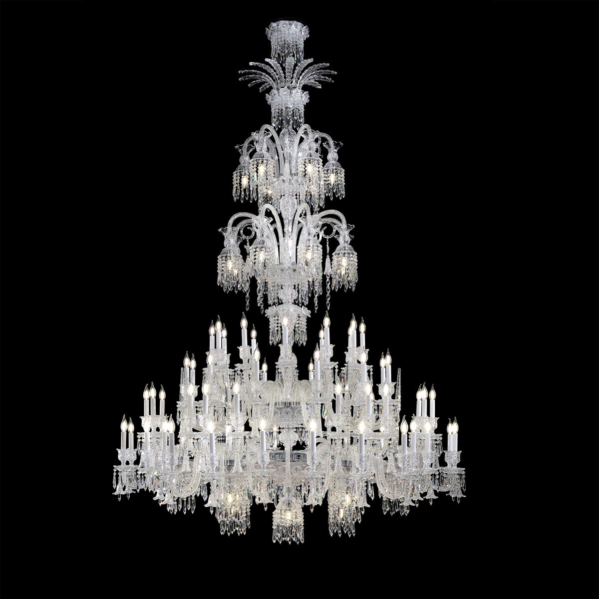 Подвесная люстра Crystal Lux VERSAILLES SP93 CHROME