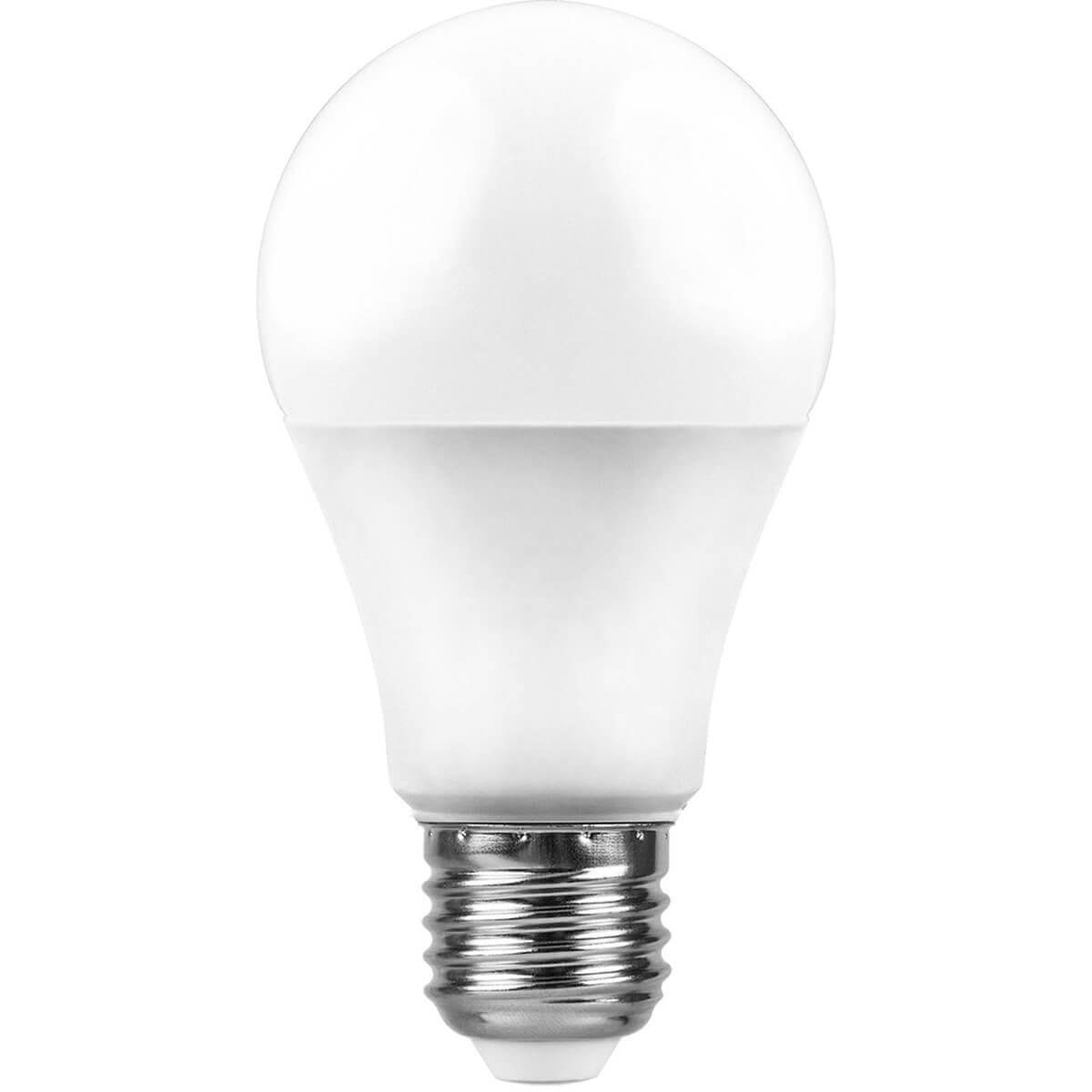 Лампа светодиодная Feron E27 7W 6400K Свеча Матовая LB-97 25883