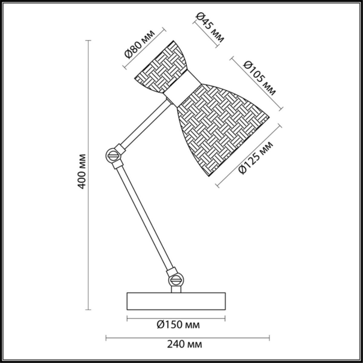 Настольная лампа Lumion Jackie 3704/1T УЦ