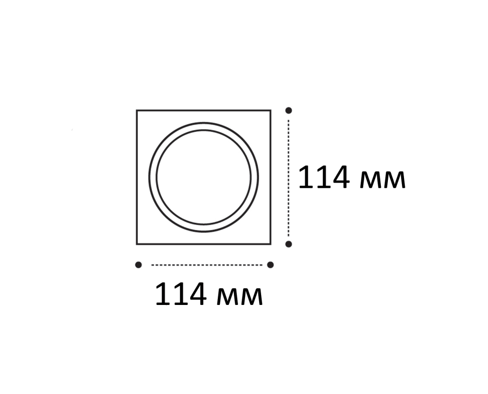 Одинарная рамка Italline IT08-8033 white