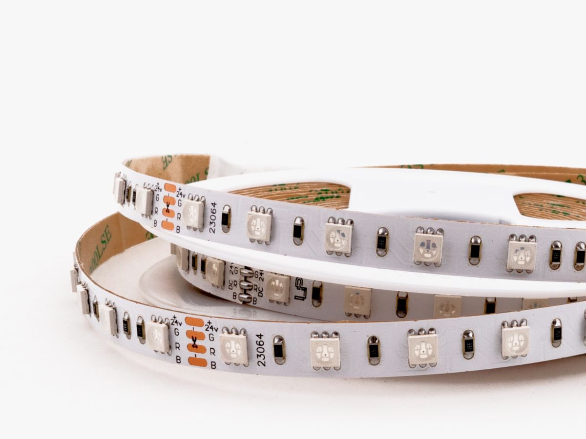 Светодиодная лента LEDS POWER 5050 60/м (14,4Вт/м) 24В RGB 001883