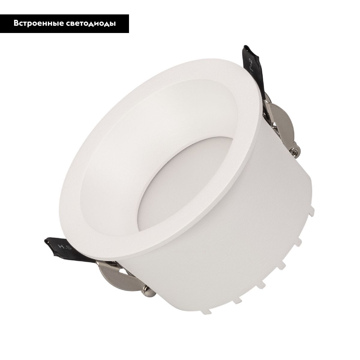 Встраиваемый светильник Arlight MS-DROP-BUILT-R84-8W Warm3000 (WH, 85 deg, 230V) 041461