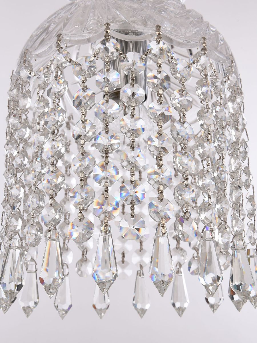 Подвесной светильник Bohemia Ivele Crystal 14781P/16 Ni Drops