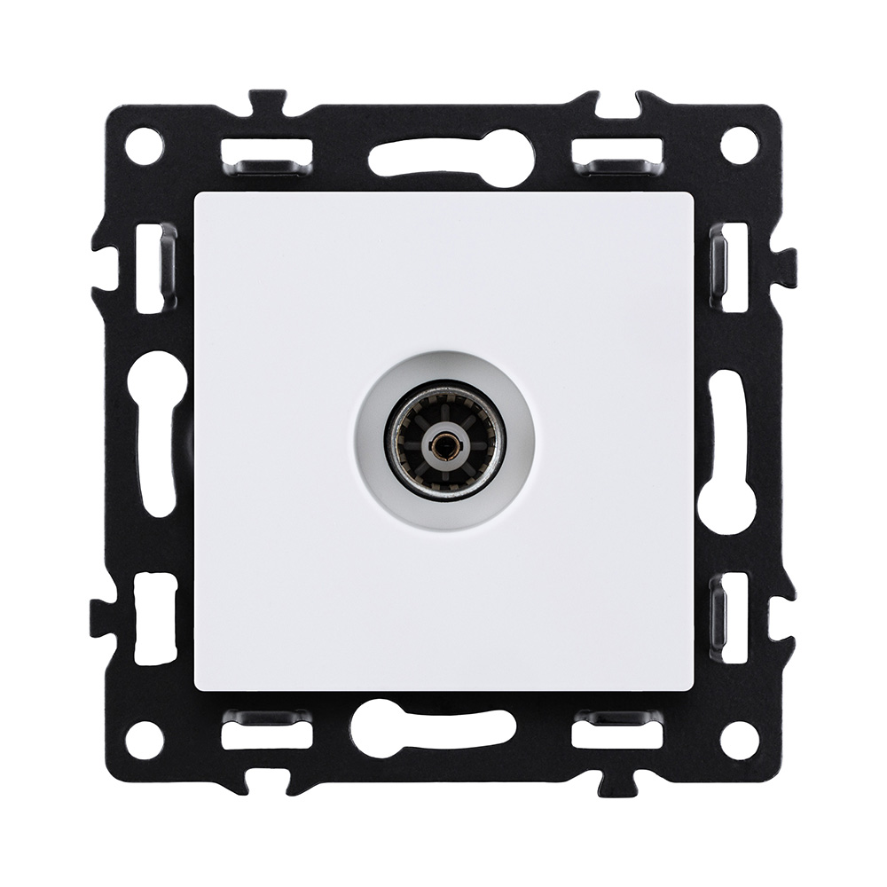 Розетка спутниковая SAT, белый Kollinger Asthetik AS-021WH