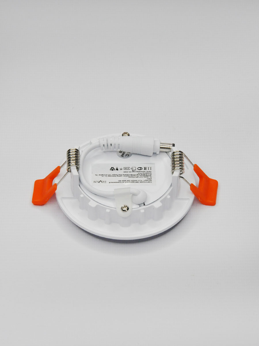 Встраиваемый светильник Elvan VLS-5002R-5W-WW-Wh