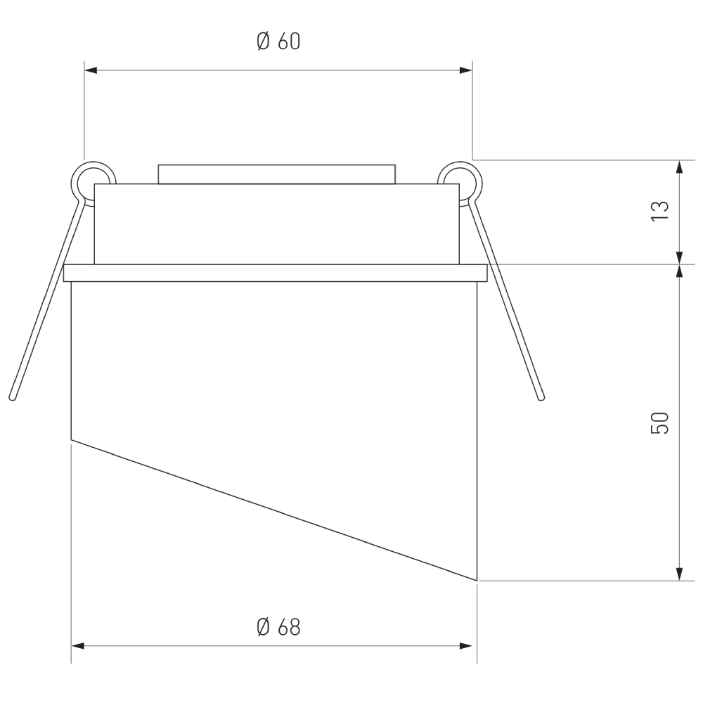 Встраиваемый светильник Elektrostandard 7005 MR16 WH/GD белый/золото 4690389123672