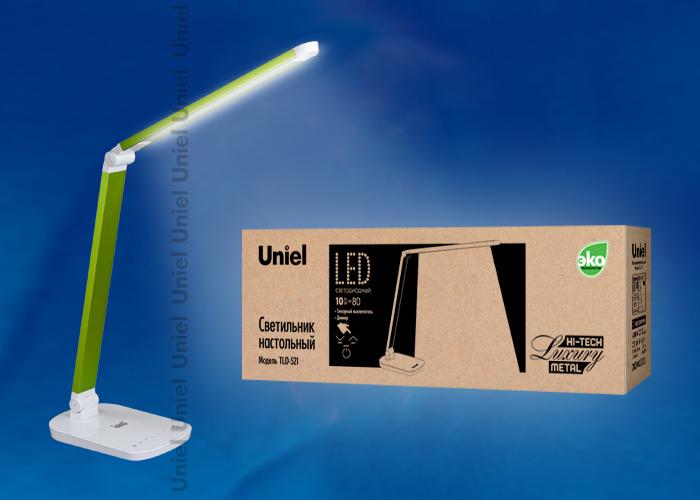Настольная лампа (10081) Uniel TLD-519 Black/LED/800Lm/2700-6400K/Dimmer