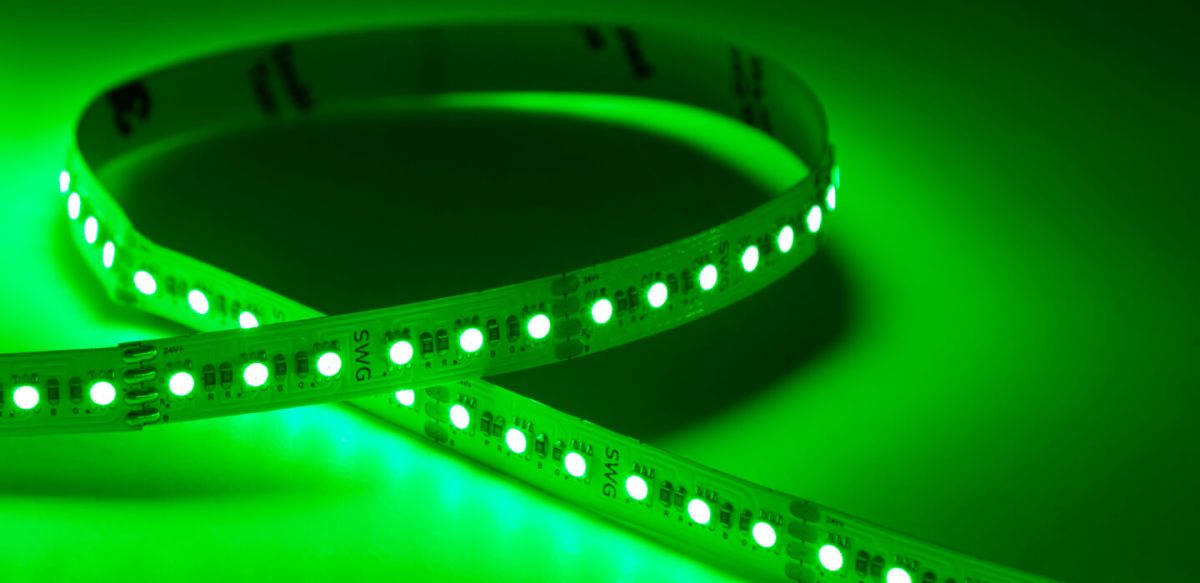 Лента светодиодная SWG Standard SWG2120-24-14.4-RGB-M 14,4 Вт/м SMD2835, 24В, IP20, RGB, 3М 00-00047399