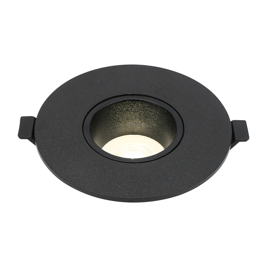 Встраиваемый светильник General GCL-MR16-R-BLACK 661281