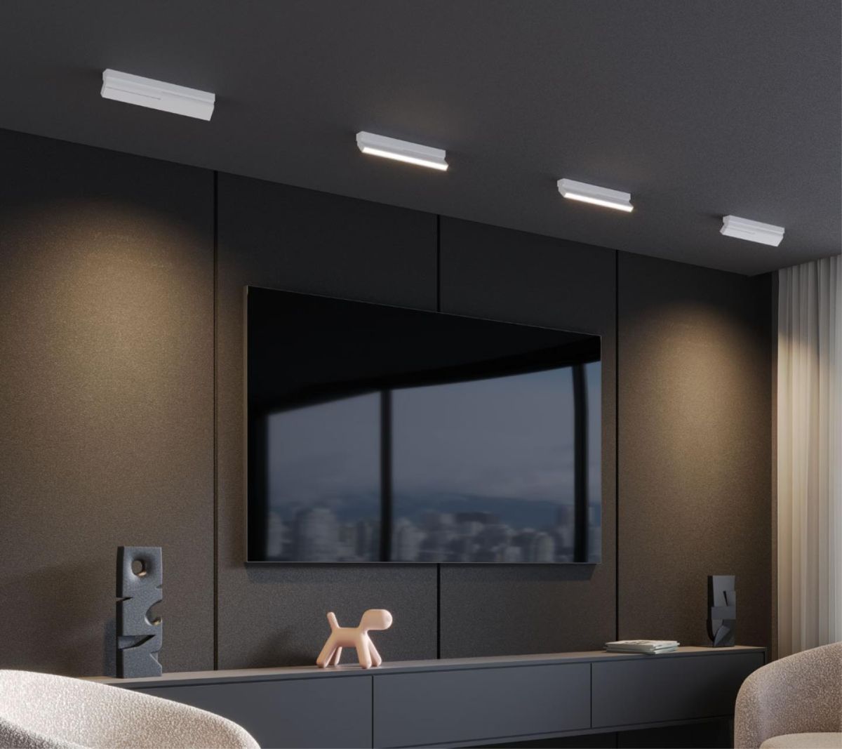 Накладной светильник с переключателем цв.температуры Novotech Over EOS 359761