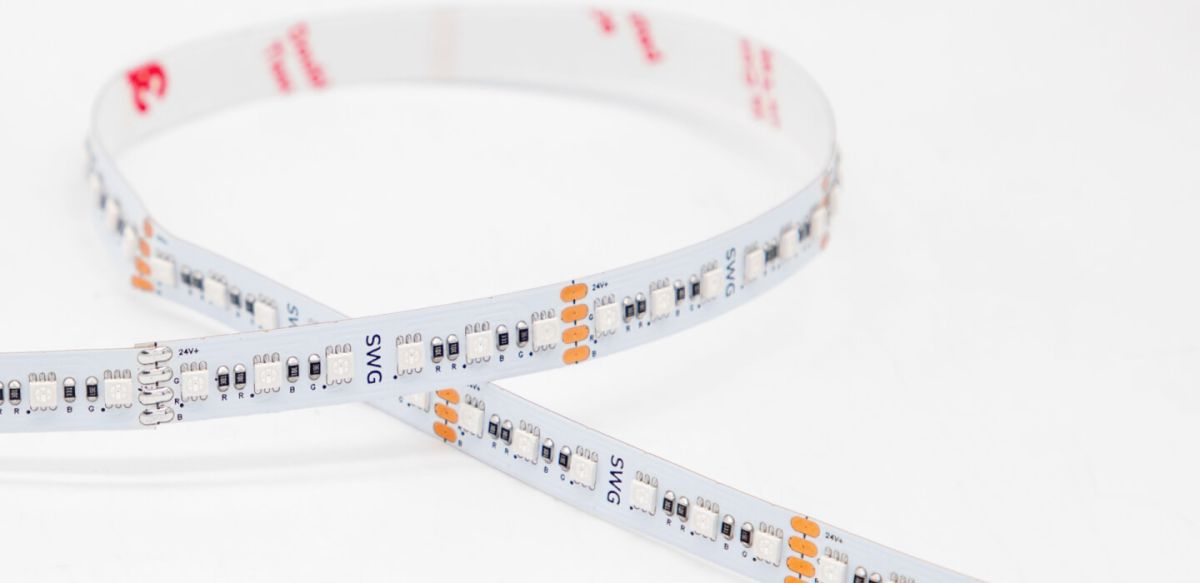 Лента светодиодная SWG Standard SWG2120-24-14.4-RGB-M 14,4 Вт/м SMD2835, 24В, IP20, RGB, 3М 00-00047399