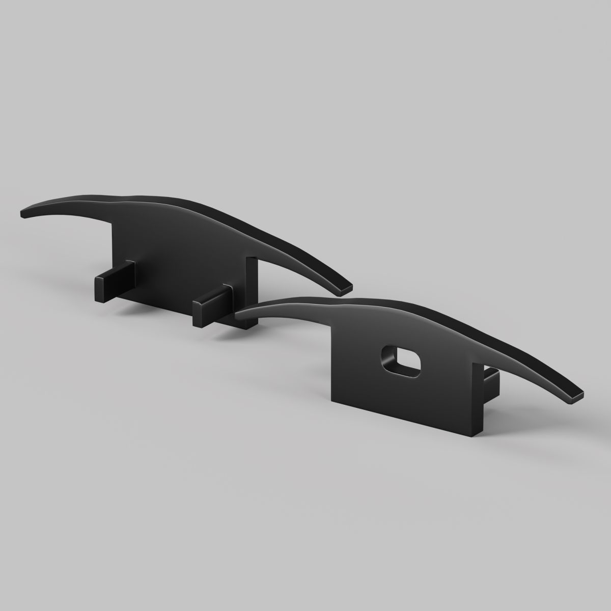 Комплект заглушек (для профиля ALM-3710-B-2M) 2 шт Maytoni Led Strip  642086