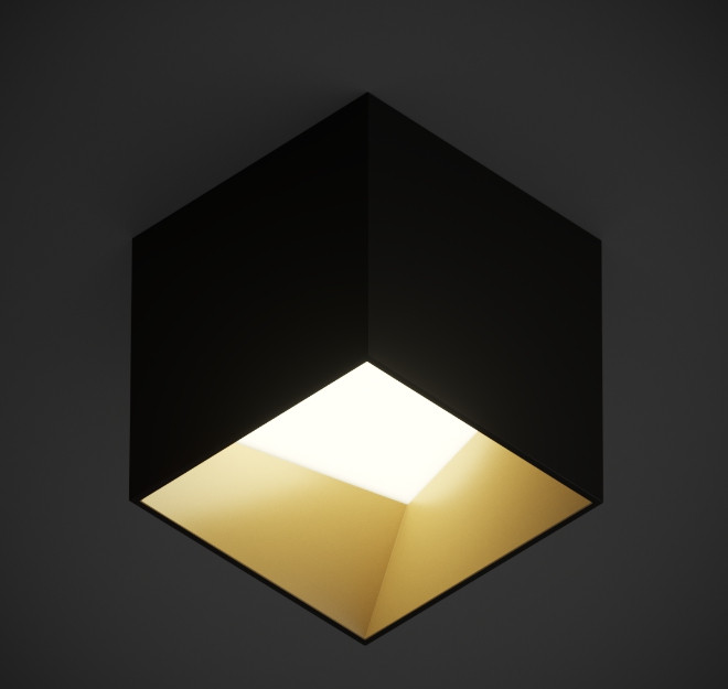 Накладной светильник Ledron SKY OK Black-Gold