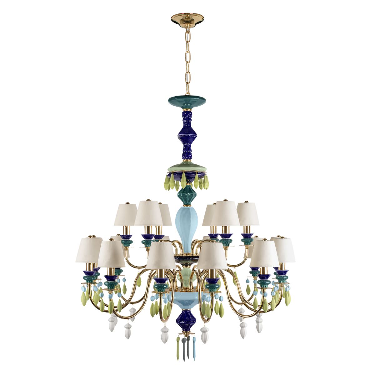 Подвесная люстра Loft IT Grace 10203/12+6 Green