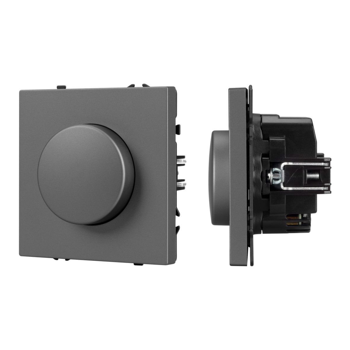 Светорегулятор задний фронт TRIAC серый базальт софт-тач Arlight SWT-DLR-SFPL-GR (250V, 300W) (Серый базальт) 054327(2)