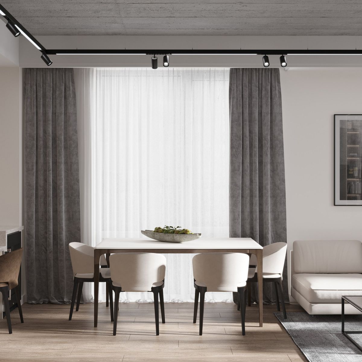 Трековый магнитный светильник Hesby Lighting ElDeko HSBL_0076