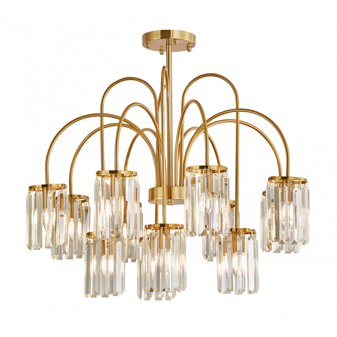 Люстра на штанге Arte Milano AM 2328B.D650.H550.E14.8 G