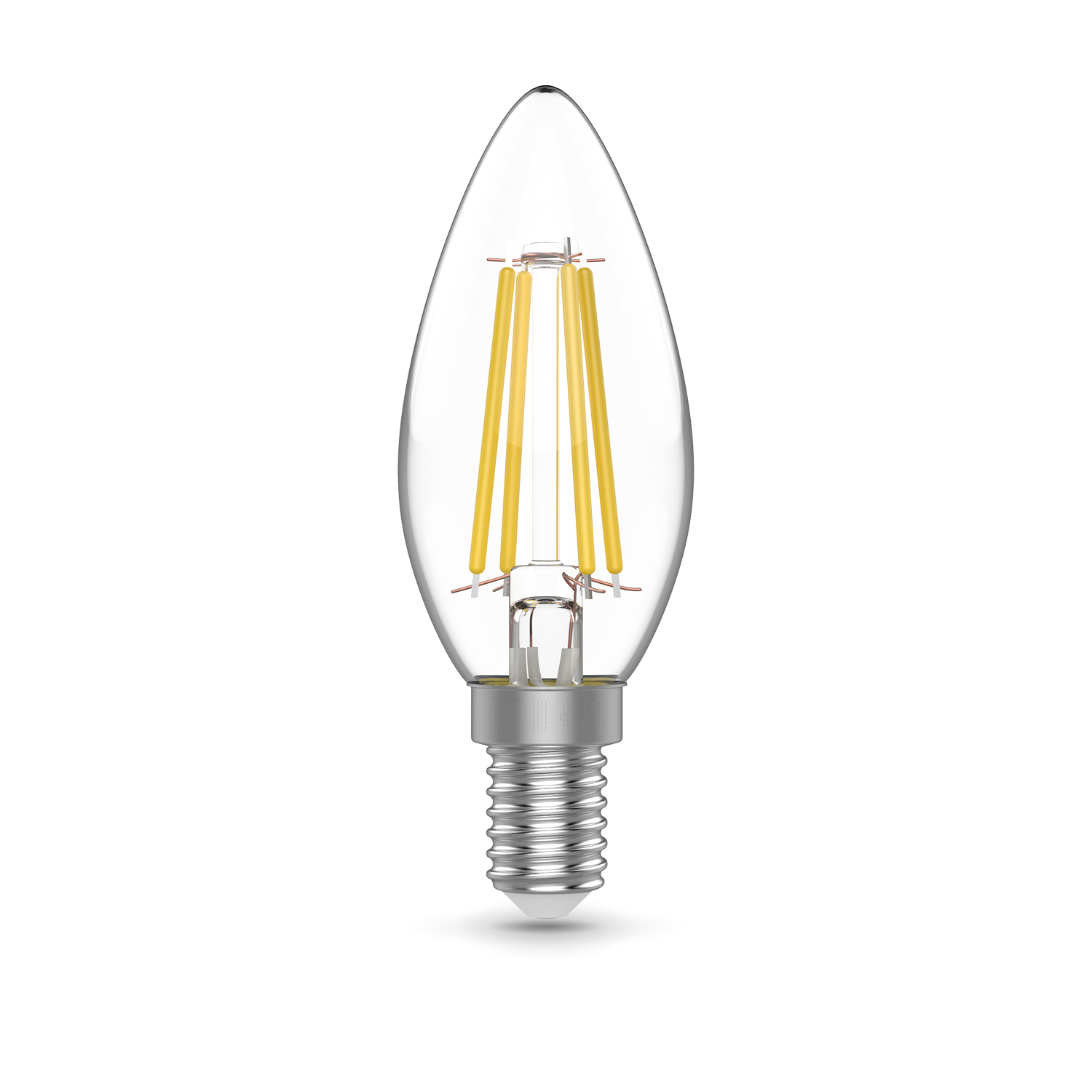 Лампа светодиодная Gauss Basic Filament E14 5,5W 4100K 1031126T в #REGION_NAME_DECLINE_PP#