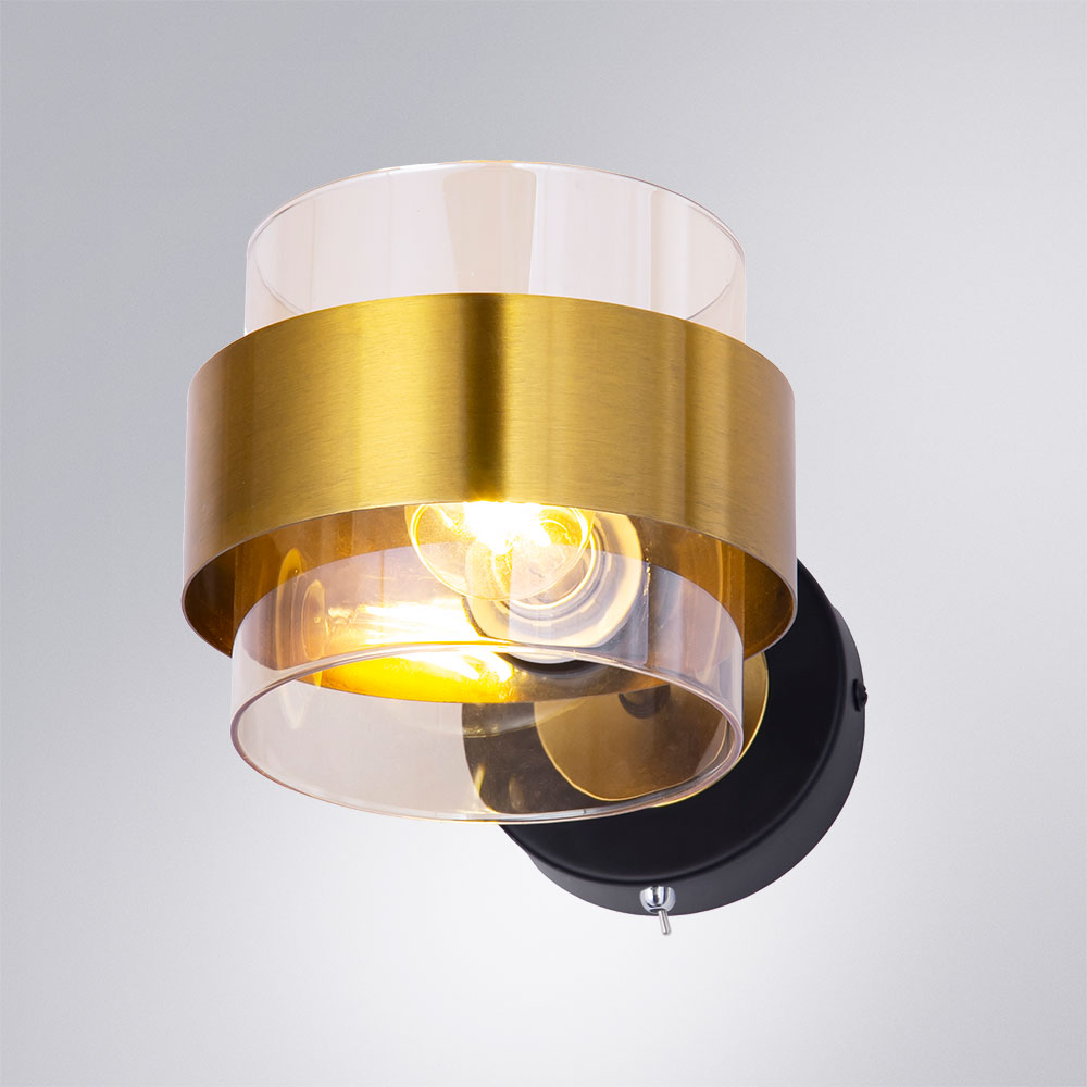 Бра Arte Lamp Carlo A8205AP-1BK