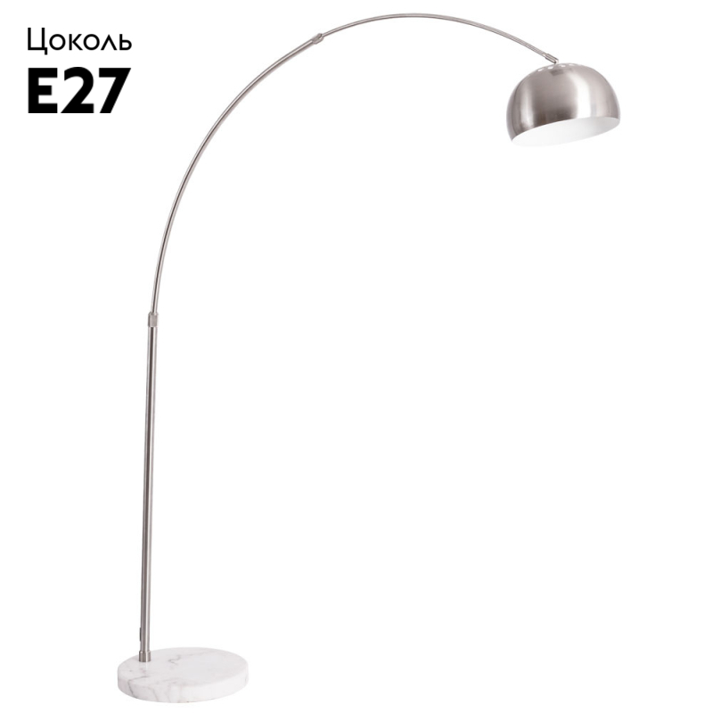 Торшер Arte Lamp Arco A8926PN-1SS