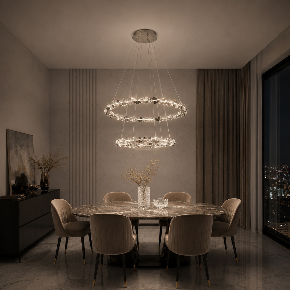 Подвесная люстра ST Luce Diamanta SL6009.103.02