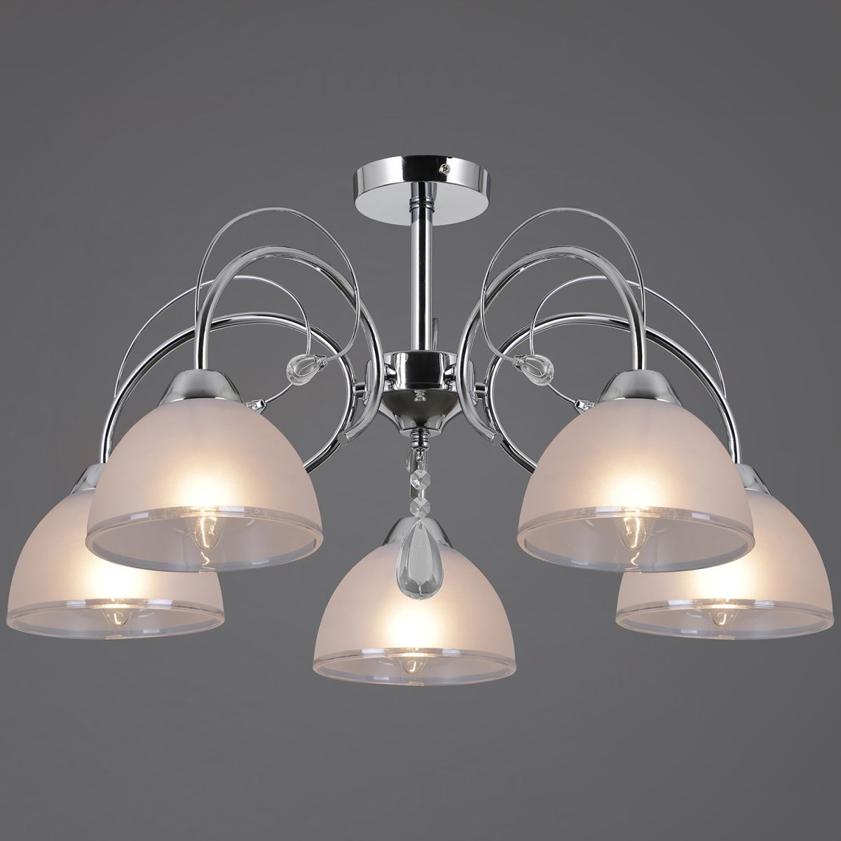 Люстра на штанге ILLUMICO ILLUMICO IL0495-5CSQ-25CH ELITE