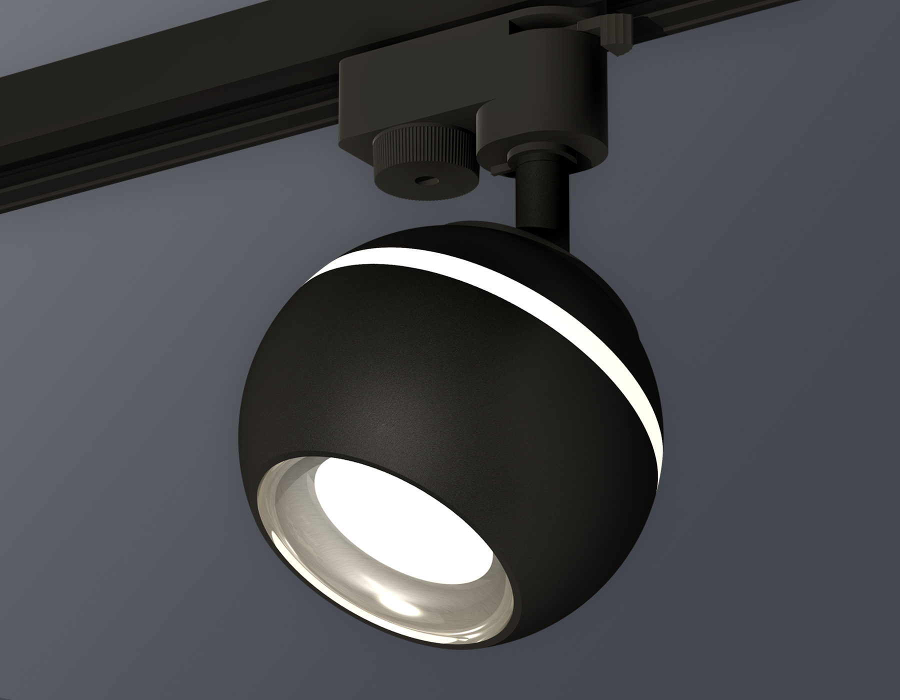 Трековый однофазный светильник с подсветкой Ambrella Light Track System XT1102042 (A2521, C1102, N7023)