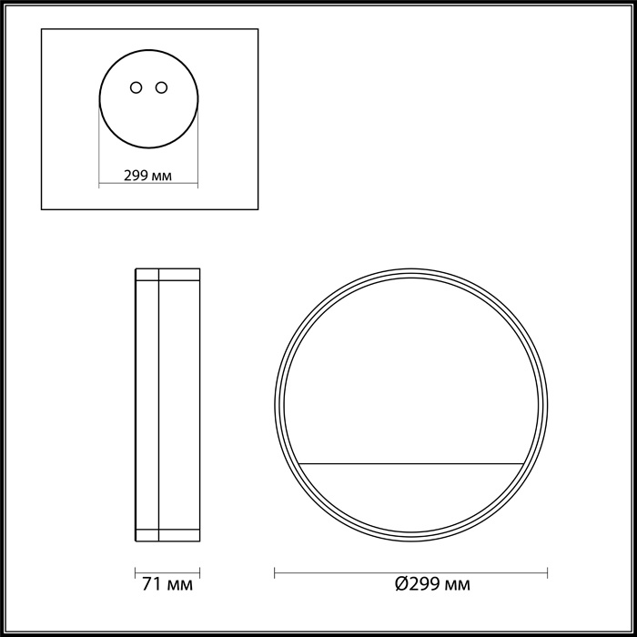 Настенный светодиодный светильник Odeon Light Getti 4145/18L