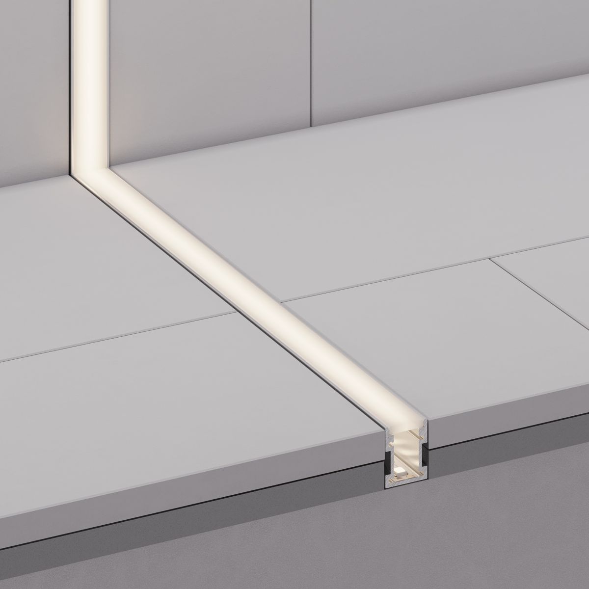 Профиль Arlight FLOOR22-H27-2000 ANOD (Алюминий) 060246