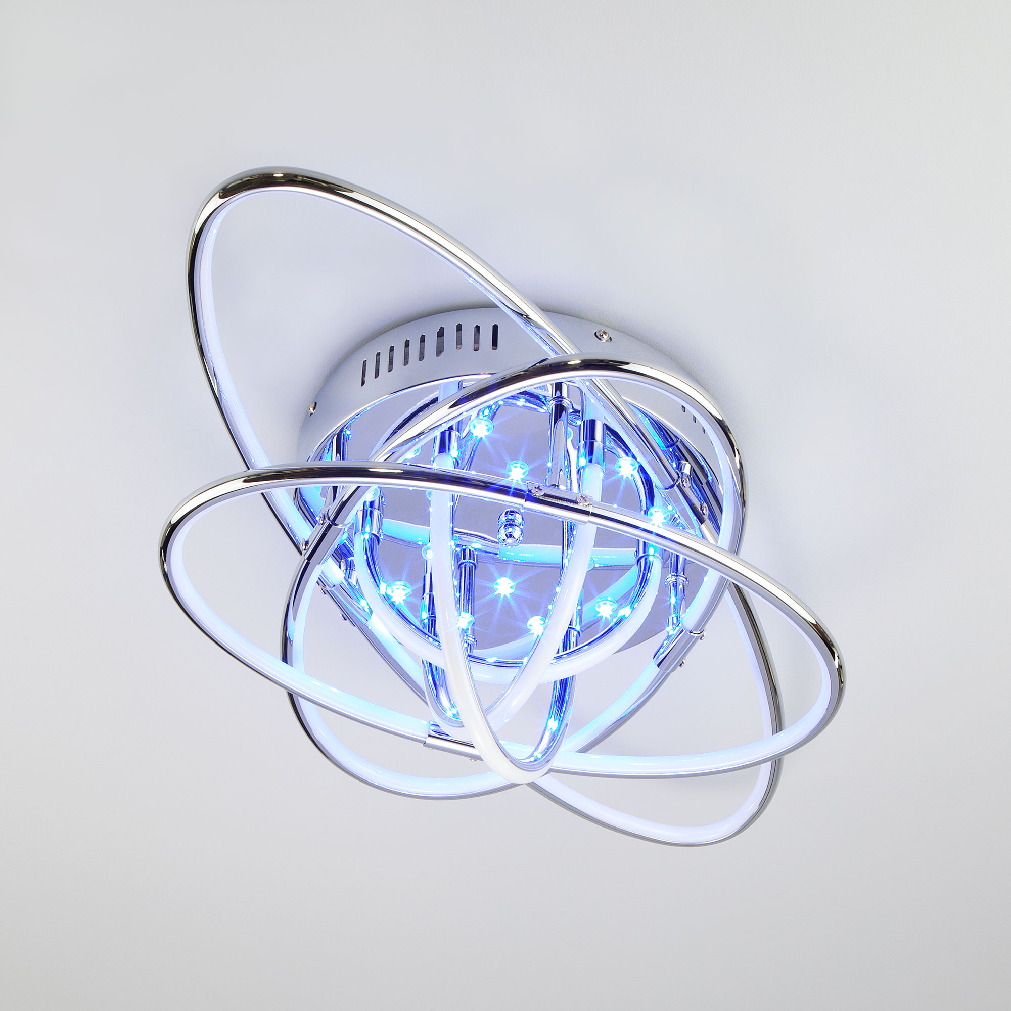 Потолочный светодиодный светильник Eurosvet Jupiter 90132/9 хром