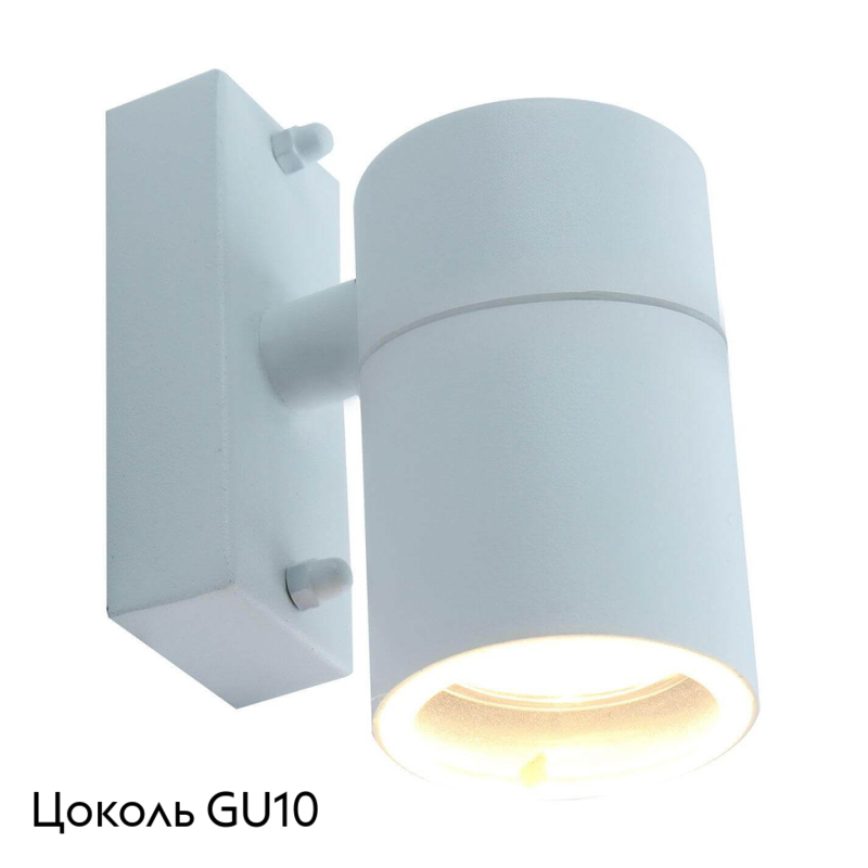 Уличный настенный светильник Arte Lamp Sonaglio A3302AL-1WH