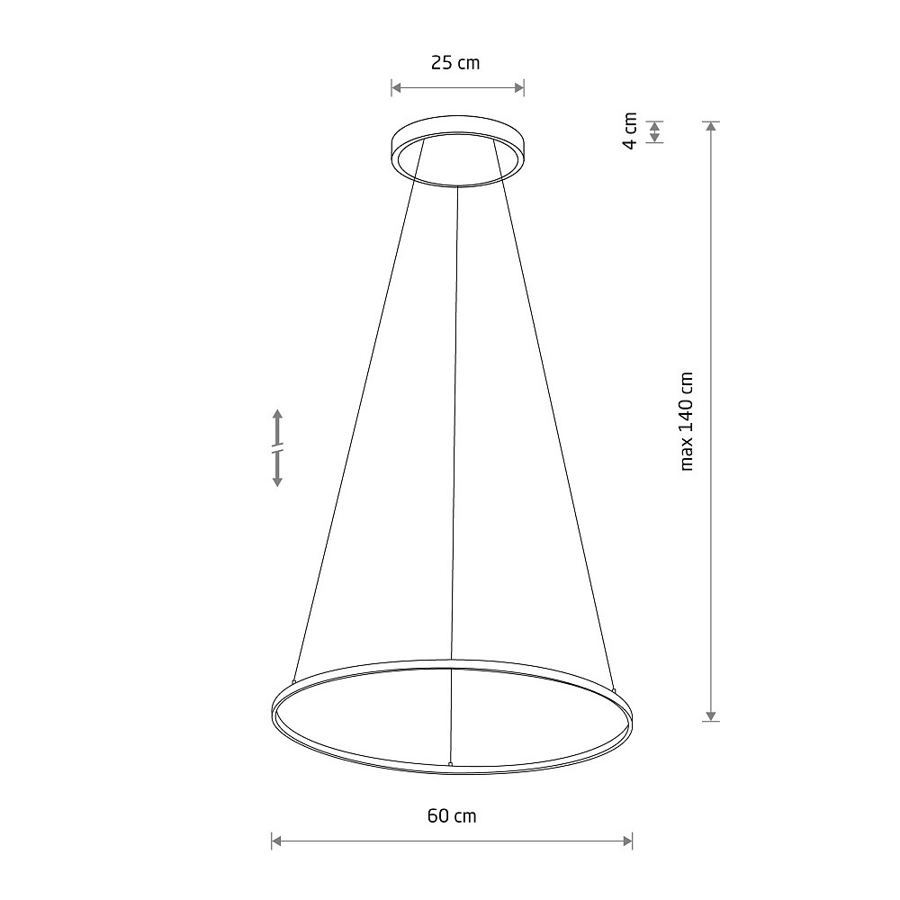 Подвесной светильник Nowodvorski Circolo Led M Silk Oliv E 11403