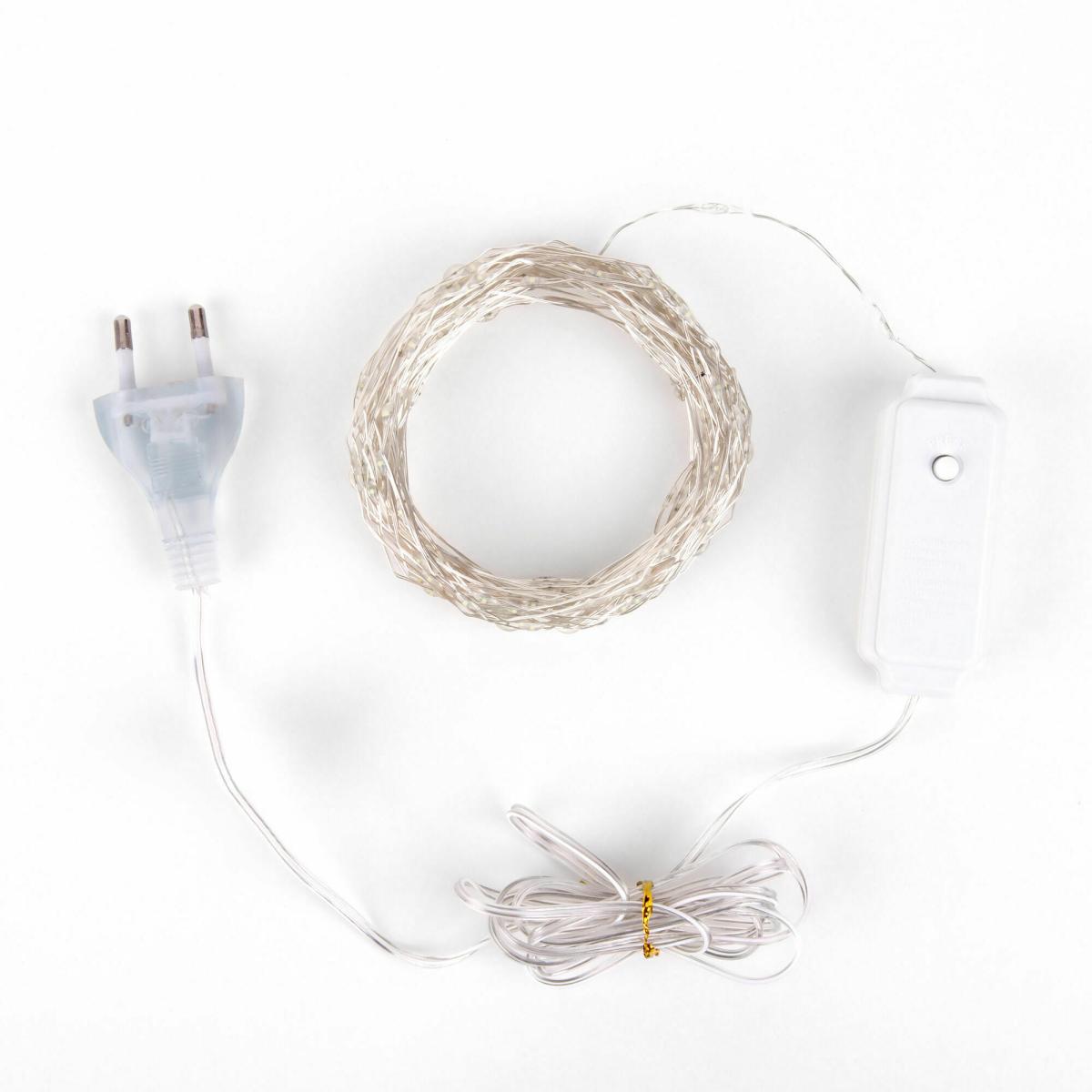 Гирлянда Eurosvet 400-009 400-009 белый 10 м IP20 a060411