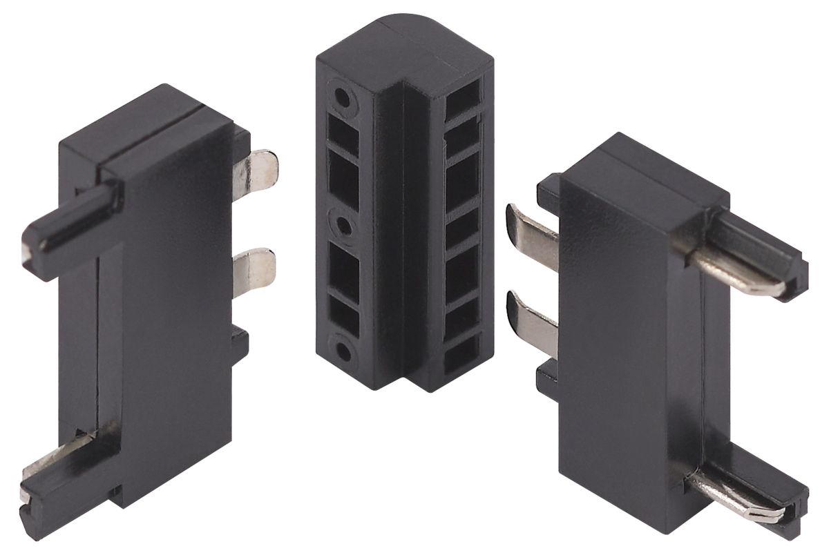 Коннектор  угловой внутренний для тонкого магнитного шинопровода Эра TRM-S5-CCW BK