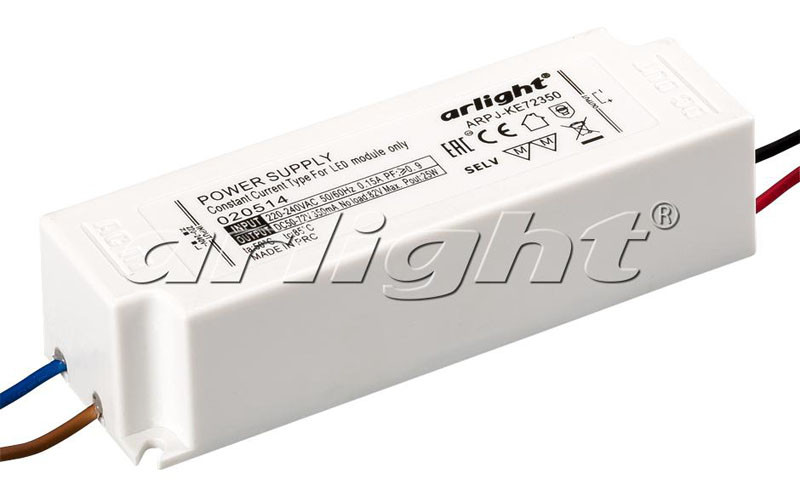 Блок питания Arlight ARPJ-KE72350 (25W, 350mA, PFC) 020514