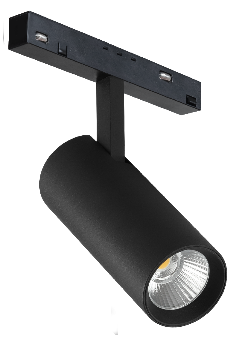 Трековый магнитный светильник iLedex Vision SMART 4822-006-D55-18W-38DG-BK