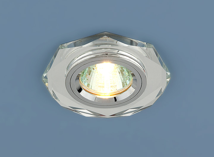 Встраиваемый светильник Elektrostandard 8020 MR16 SL зеркальный/серебро 4690389056390